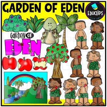 Garden Of Eden Clip Art Set {Educlips Clipart}