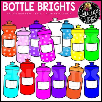 FREE - Bottle Brights Clip Art Bundle {Educlips Clipart}