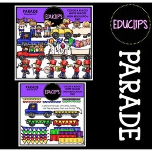 Parade Clip Art Bundle {Educlips Clipart}