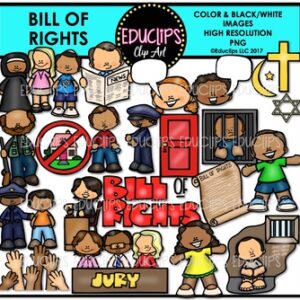 Bill Of Rights Clip Art Bundle {Educlips Clipart}