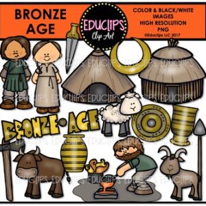 Bronze Age Clip Art Bundle {Educlips Clipart}