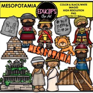 Mesopotamia Clip Art Bundle {Educlips Clipart}