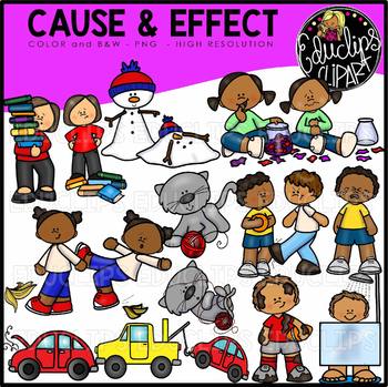 Cause And Effect Clip Art Bundle {Educlips Clipart}