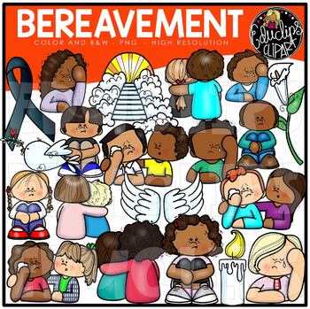 Bereavement Clip Art Set {Educlips Clipart}