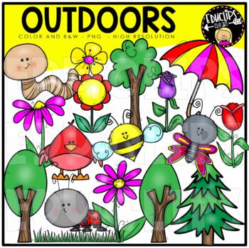 Outdoors Clip Art Set {Educlips Clipart}