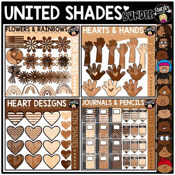 United Shades Clip Art Bundle {Educlips Clipart}