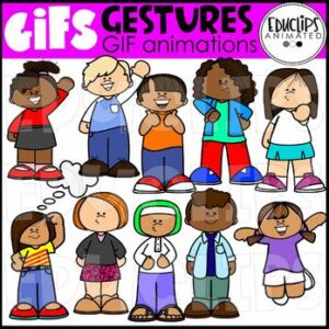GIF - Gestures Animated Images - {Educlips}