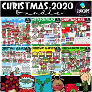 Christmas 2020 Clip Art Set {Educlips Clipart}