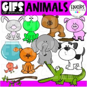 GIFs - Animals - Animated Images - {Educlips}