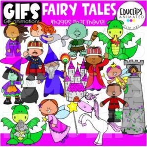 GIFs - FAIRY TALES - Animated Images - {Educlips}