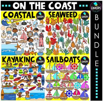 On The Coast Clip Art Bundle {Educlips Clipart}