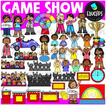 Game Show Clip Art Set {Educlips Clipart}